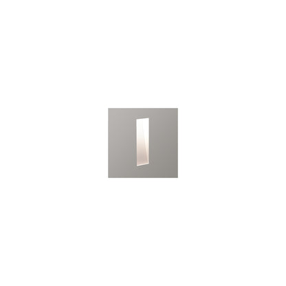 Borgo Trimless 35 Small Matt White LED Wall Recessed