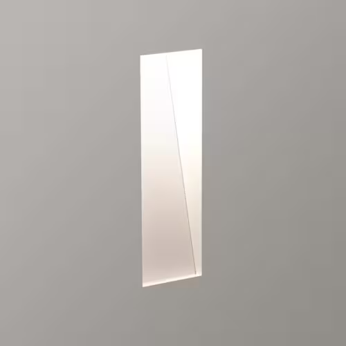 Borgo Trimless 35 Small Matt White LED Wall Recessed