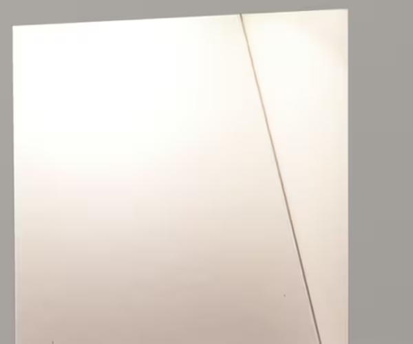 Borgo Trimless 65 Large Matt White Wall Recessed