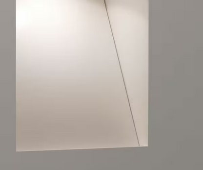Borgo Trimless 65 Large Matt White Wall Recessed