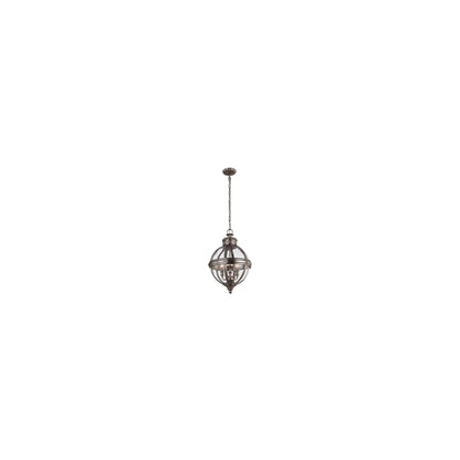 Adams 3-Light Clear Glass Pendant
