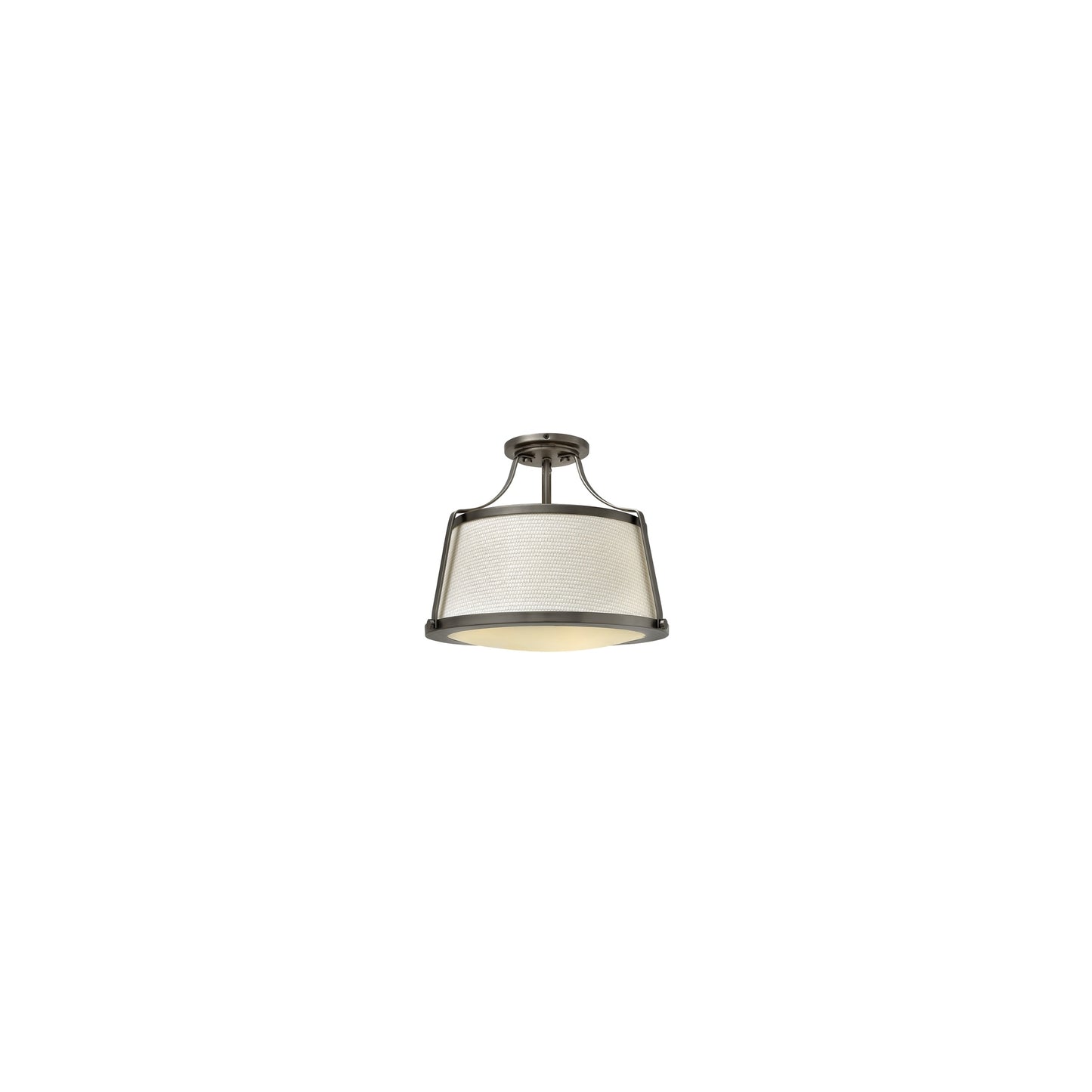 Charlotte 3-Light Semi-Flush Mount