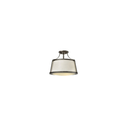 Charlotte 3-Light Semi-Flush Mount
