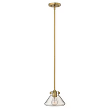 Congress Clear Glass Pendant Light