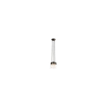Brinley 3-Light Clear Glass Pendant
