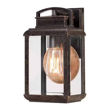 Byron 1-Light Clear Glass Wall Lantern