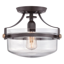 Elstead Penn Station Semi-Flush Ceiling Light