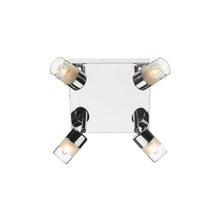 Artemis 4-Light Ceiling Light Polished Chrome