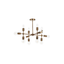 CODE 12-Light Chandelier Old Gold