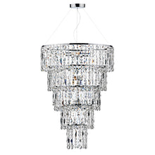 Dar Tiered Crystal Pendant