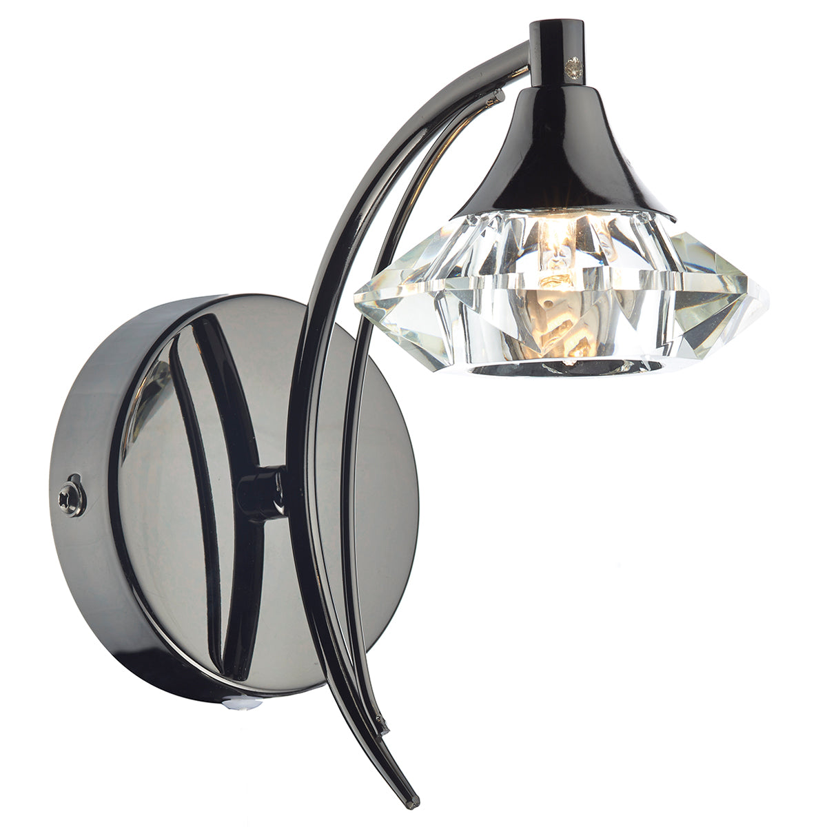 Dar Luther 1lt Wall Light