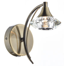 Dar Luther 1lt Wall Light