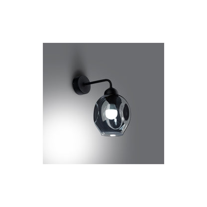 Fillan 1 Wall Light in Black