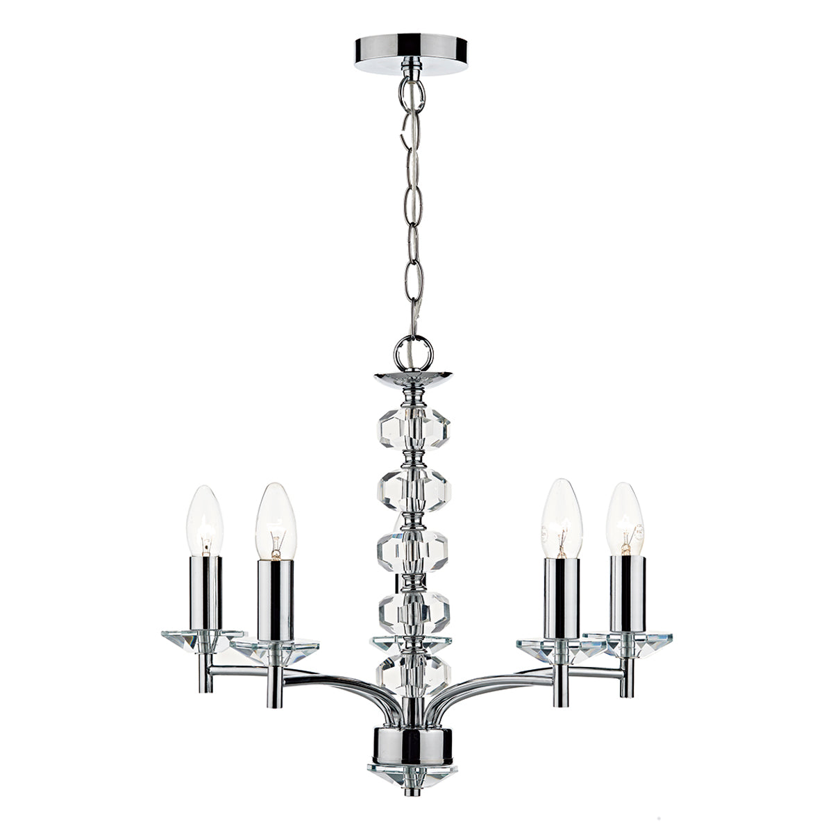 Dar Oleana Chandelier