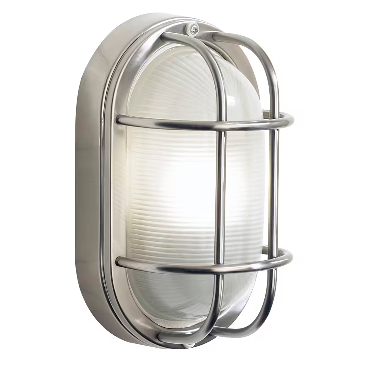 Salcombe Small Outdoor Bulkhead Oval Wall Light