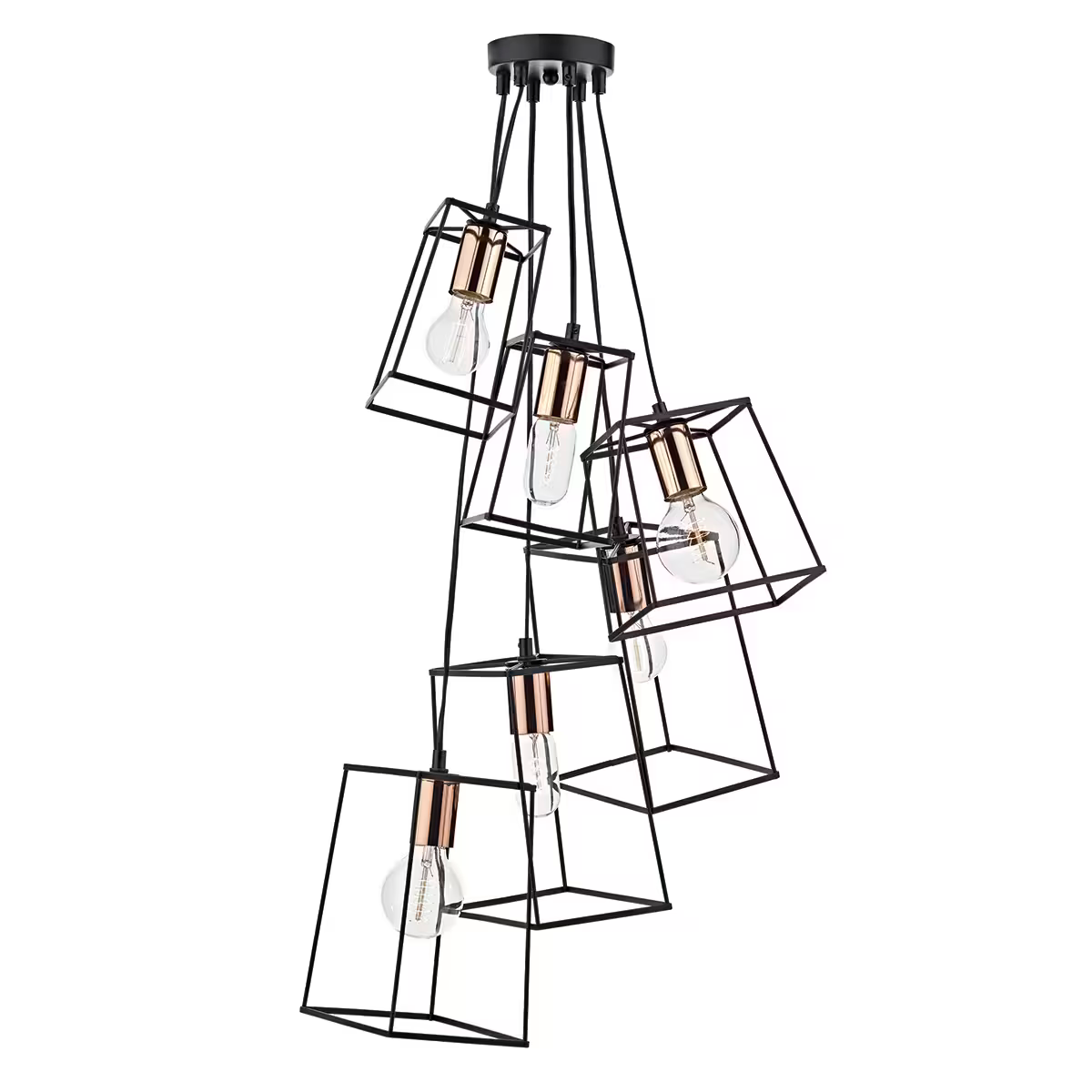 Tower 6-Light Cluster Pendant