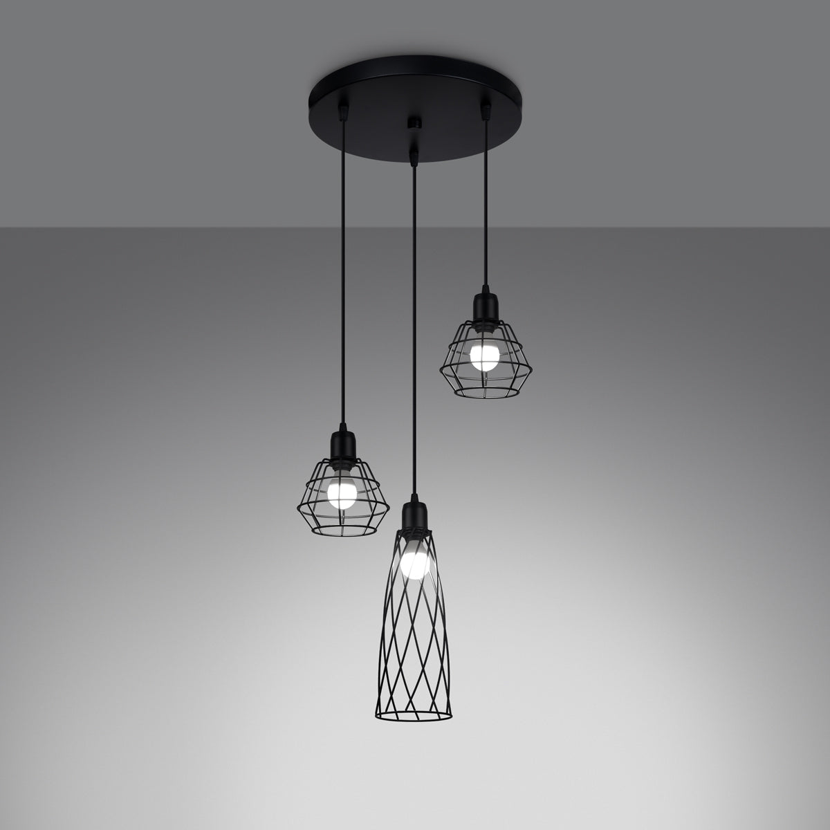 Sollux Suba 3-Light Pendant