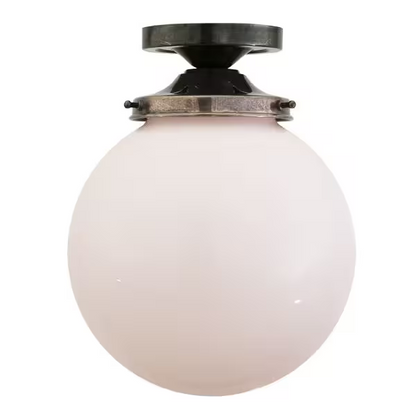 Yerevan Opal Glass Flush Ceiling Light