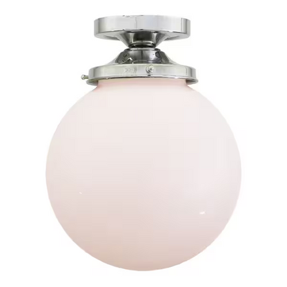 Yerevan Opal Glass Flush Ceiling Light