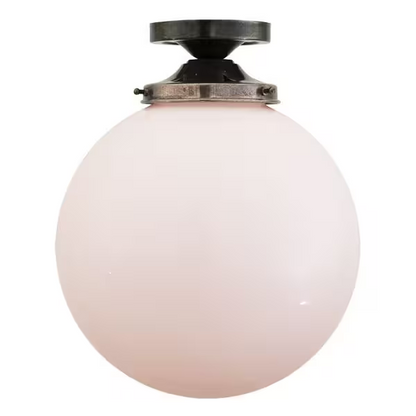 Yerevan Opal Glass Flush Ceiling Light