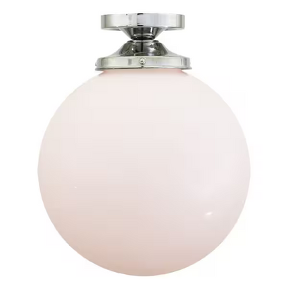 Yerevan Opal Glass Flush Ceiling Light