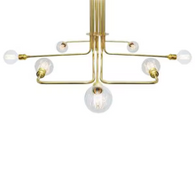 Amman 8-Light Chandelier Brass