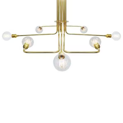 Amman 8-Light Chandelier Brass