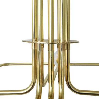 Amman 8-Light Chandelier Brass