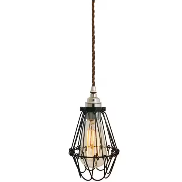 Praia Industrial Cage Pendant Light