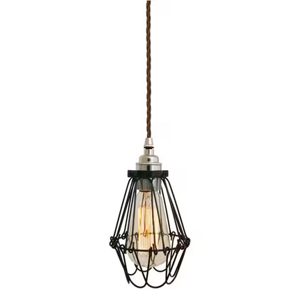 Praia Industrial Cage Pendant Light