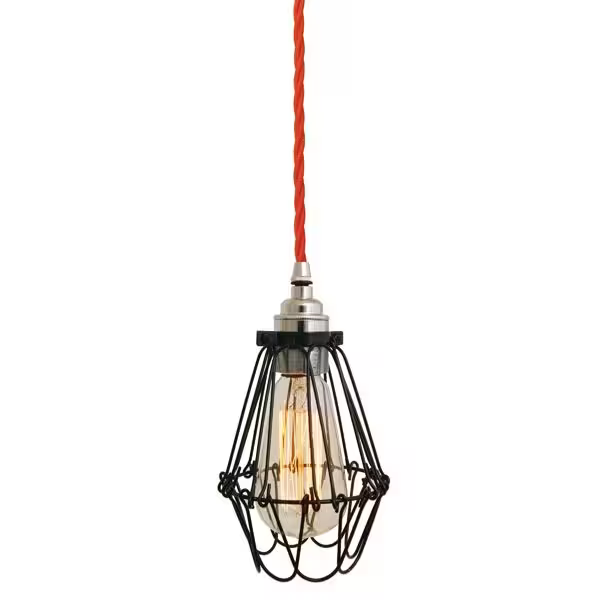 Praia Industrial Cage Pendant Light
