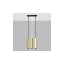 Lagos 3 Pendant in Polished Gold
