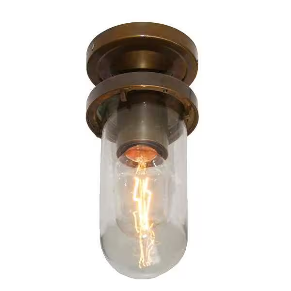Oregon B Well Glass Flush Ceiling Light IP65