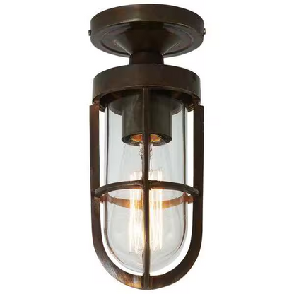 Oregon A Flush Ceiling Fitting