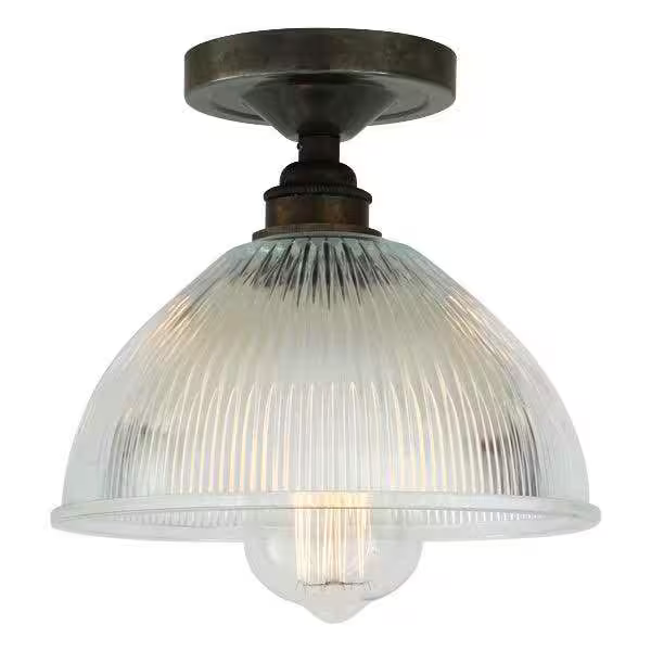 Erbil Prismatic Flush Ceiling Fitting