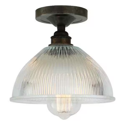Erbil Prismatic Flush Ceiling Fitting