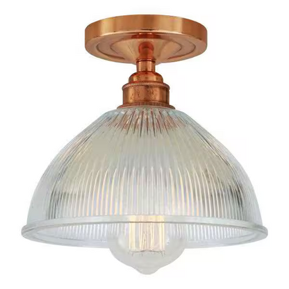 Erbil Prismatic Flush Ceiling Fitting