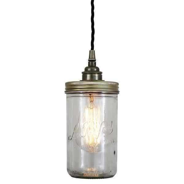 Mullan Lighting Jam Jar Pendant
