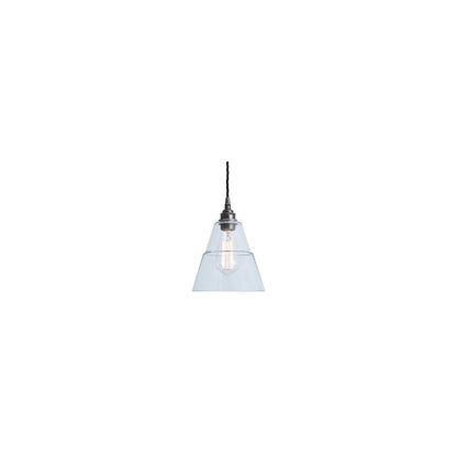 Lyx Adjustable Traditional Pendant with Clear Glass Shade