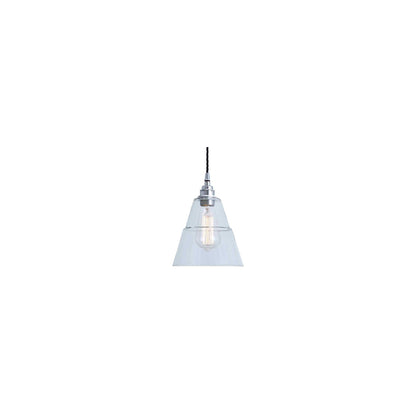 Lyx Adjustable Traditional Pendant with Clear Glass Shade