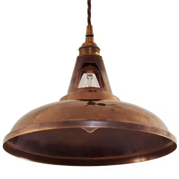 Geneva Industrial Brass Pendant