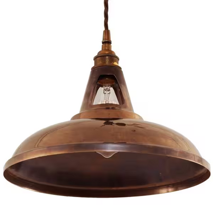 Geneva Industrial Brass Pendant
