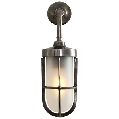 Carac Industrial Well Glass Wall Light IP65
