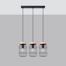Gotto 3L Pendant in Black