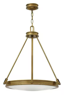 Collier 4lt Pendant Heritage Brass