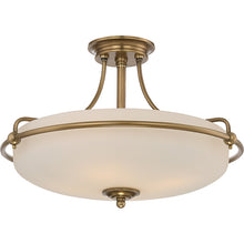Elstead Griffin Semi-Flush Ceiling Light