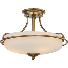 Elstead Griffin Semi-Flush Ceiling Light
