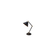 Provence One-Light Element Mini Desk Lamp with Metallic Highlight