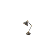 Provence One-Light Element Mini Desk Lamp with Metallic Highlight