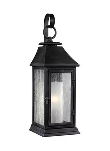 Shepherd Wall Lantern Dark Weathered Zinc